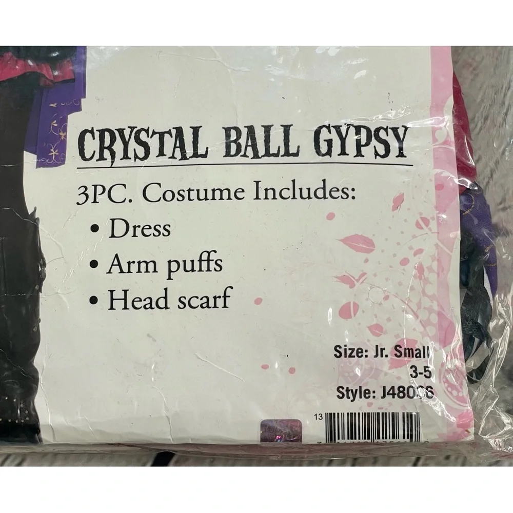 Leg Avenue Juniors Crystal Ball Gypsy Costume - Picture 5 of 7